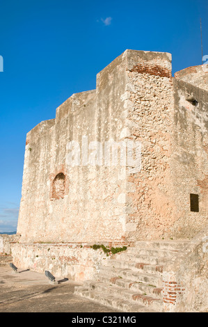 Fortress San Pedro de la Roca or Castillo del Morro, Santiago de Cuba, Cuba Stock Photo