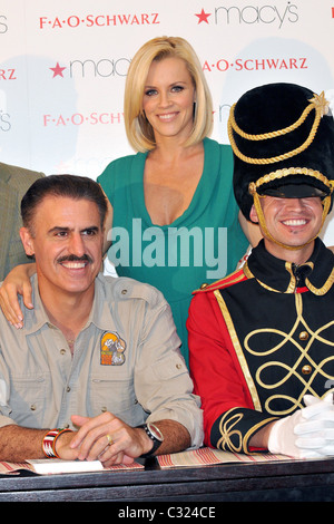 Jenny McCarthy  celebrates the grand opening of FAO Schwarz toy store located in Macy's department store Miami, Florida - Stock Photo