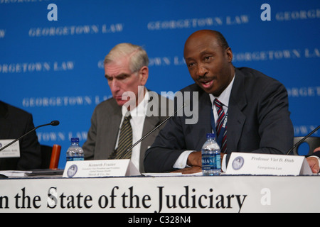 Ambassador C. Boyden Gray and Kenneth C. Frazier, executive vice president and president, Global Human Health, Merck & Co., Stock Photo