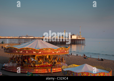 Brighton sea front Stock Photo
