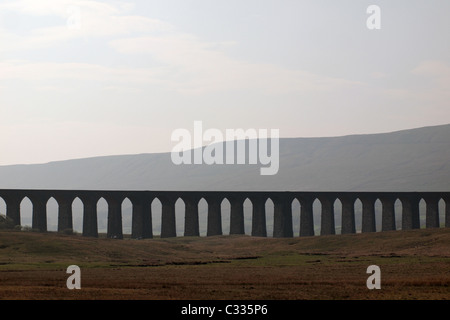 Ribblehead Viaduct Yorkshire Dales England Britain UK Stock Photo