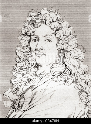 Charles Le Brun, 1619 – 1690. French painter and art theorist. Stock Photo