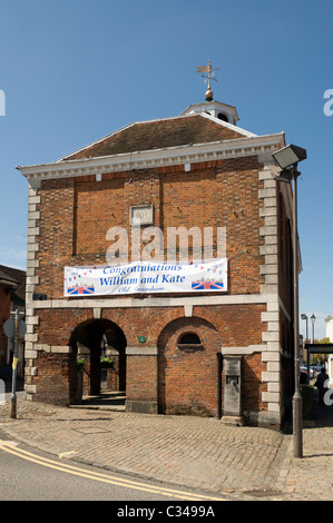 Old Amersham market hall Stock Photo