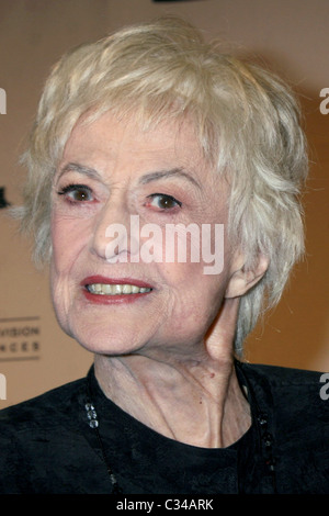 **File Photo** 'Golden Girls' star Beatrice Arthur dies at 86  Bea Arthur and Angela Lansbury          Academy Of Television Stock Photo