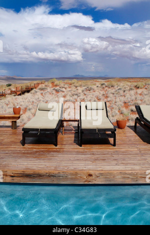 Lodge in NamibRand Nature Reserve, Namibia, Africa Stock Photo