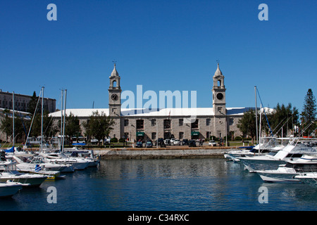 Storehouse Building, Royal Navy Dockyard, Bermuda Stock Photo