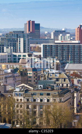 Financial District in Birmingham City Centre, West Midlands, England ...