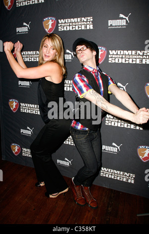 Models Women's Professional Soccer league new team kits unveiling by Puma,  held at The Event Space New York City, USA Stock Photo - Alamy