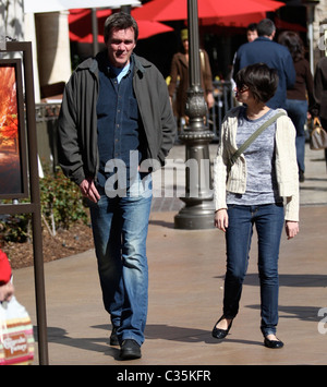 Neil Flynn 'Scrubs' star out shopping with a female companion in Hollywood Los Angeles, California - 12.02.09 Owen Beiny / Stock Photo