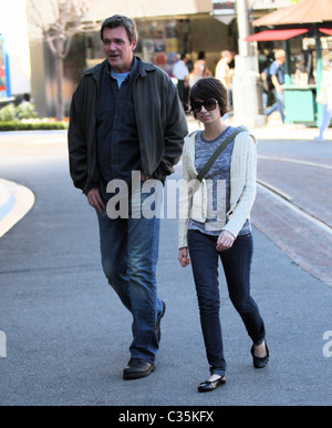 Neil Flynn 'Scrubs' star out shopping with a female companion in Hollywood Los Angeles, California - 12.02.09 Owen Beiny / Stock Photo