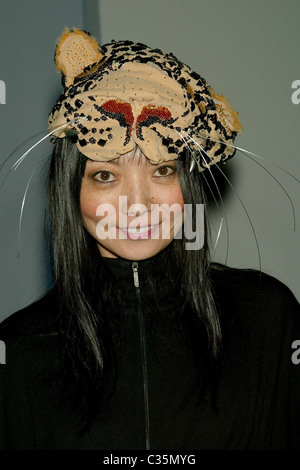 Irina Pantaeva Mercedes-Benz IMG New York Fashion Week Fall 2009 - Kati Stern - Venexiana - Front Row New York City, USA - Stock Photo