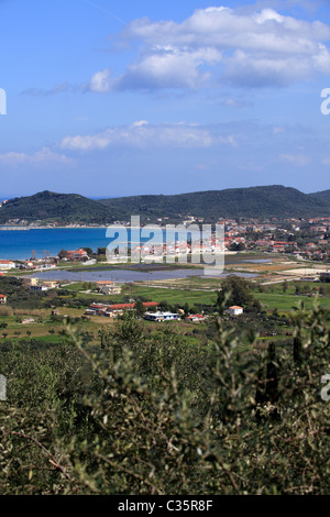 greece ionian zakynthos the resort of alykes Stock Photo