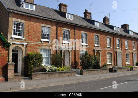 Houses in Portway, Wantage, Oxfordshire, England, UK Stock Photo