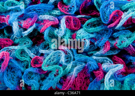 handmade multicolor scarf Stock Photo