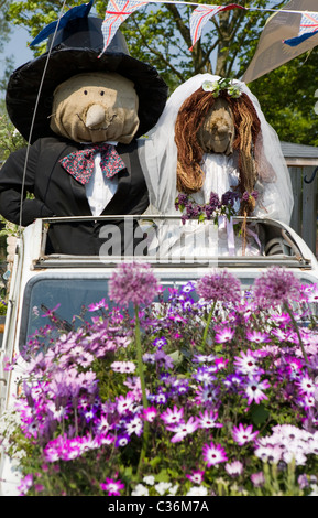 The Wray Annual Scarecrow Festival, Lancaster, UK Stock Photo