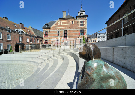 Amphitheater and town hall of Borgloon, Hesbaye, Belgium Stock Photo