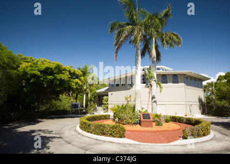 The Bailey-Matthews Shell Museum - Sanibel Island, Florida USA Stock Photo