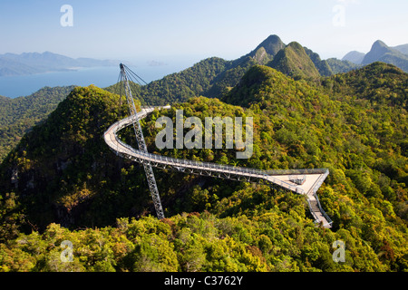 Langkawi Sky Bridge, Malaysia Stock Photo