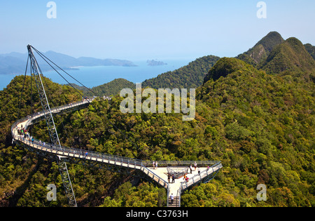 Langkawi Sky Bridge, Malaysia Stock Photo