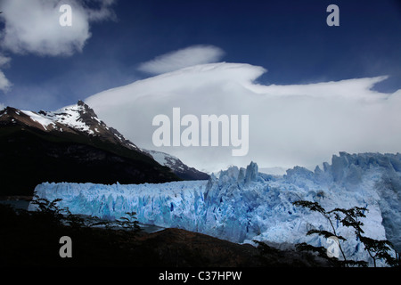 Views of Perito Moreno Glacier, El Calafate, Patagonia, Argentina, South America. Stock Photo