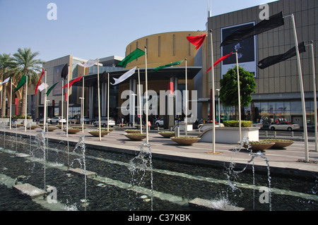 Main entrance to Dubai Mall, Downtown Dubai, Shopping Centre, Dubai, United Arab Emirates Stock Photo