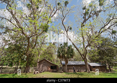 Dudley Farm State Historic Site Newberry Florida Stock Photo