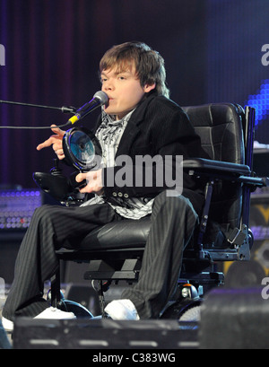 Justin Hines,  recipient of the Factor Breakthrough Award,  performing live on stage at the Canadian Radio Music Awards held at Stock Photo