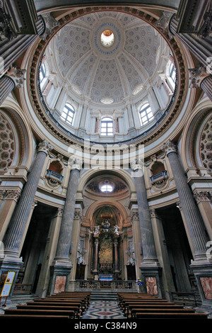Basilica di Superga church, Turin, Piedmont, Italy, Europe Stock Photo