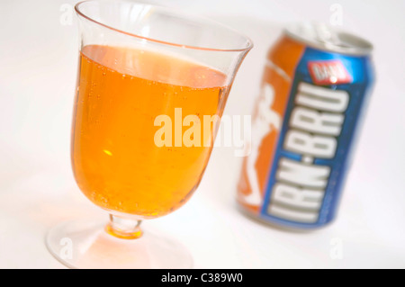 Illustrative image of Irn Bru. An AG Barr product. Stock Photo