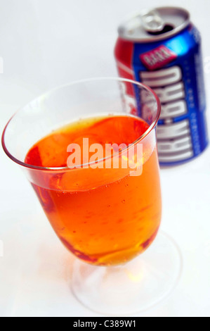 Illustrative image of Irn Bru. An AG Barr product. Stock Photo