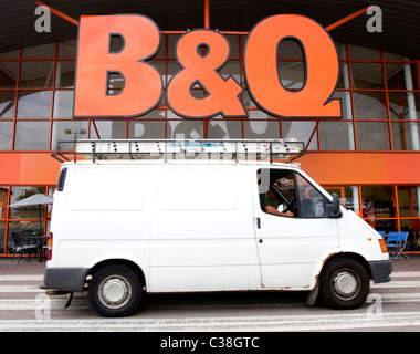 External shot of a B&Q store. Stock Photo