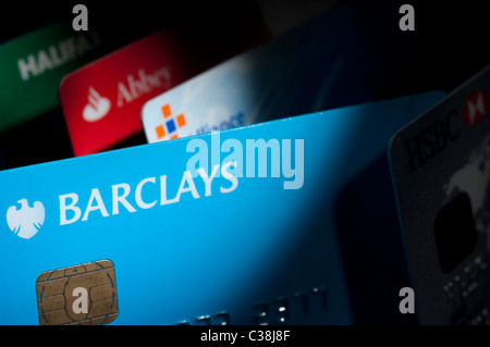 A Barclays current account debit card. Stock Photo