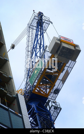 A Barratt Homes Electron development, Newport Avenue, London. Stock Photo