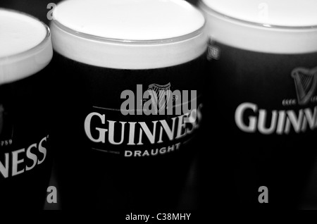 Illustrative image of Guiness Pints Stock Photo