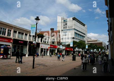 general view of high street bromley kent south east of uk 2011 Stock Photo