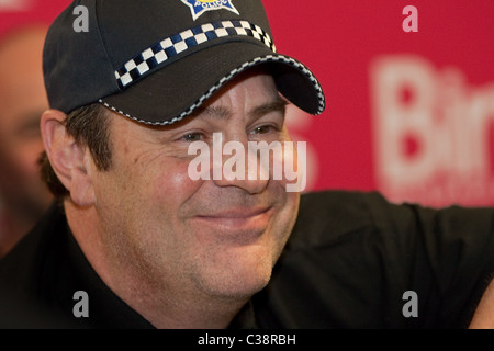 Dan Aykroyd signs bottles of Dan Aykroyd 'Discovery Series' wine at Binny's Beverage Depot Chicago, Illinois - 28.03.09 Stock Photo