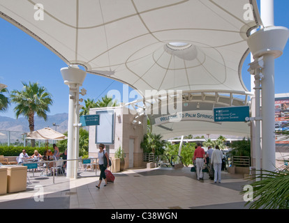 Palm Springs International Airport terminal Stock Photo
