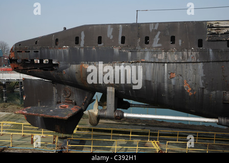 HMS Alliance submarine Stock Photo - Alamy