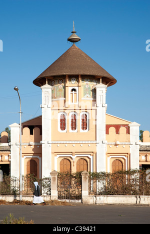 enda Mariam cathedral complex in asmara eritrea Stock Photo