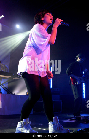 Lily Allen performs to a packed house at the Roseland Ballroom New York City, USA - 20.04.09 PNP/ Stock Photo