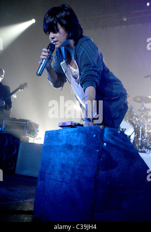 Lily Allen performs to a packed house at the Roseland Ballroom New York City, USA - 20.04.09 PNP/ Stock Photo