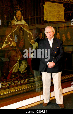 Dr. David Starkey Henry VIII: Man and Monarch - Press view at the British Library London, England - 22.04.09, Stock Photo