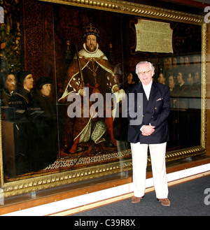 Dr. David Starkey Henry VIII: Man and Monarch - Press view at the British Library London, England - 22.04.09, Stock Photo