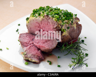 Welsh lamb rump Stock Photo