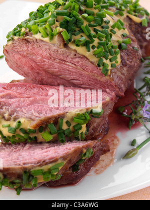 Welsh lamb rump Stock Photo