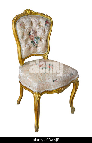 Vintage chair in baroque style Stock Photo