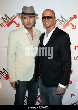 MATT GOSS LUKE GOSS BLOOD OUT. LIONSGATE DVD PREMIERE HOLLYWOOD LOS ANGELES CALIFORNIA USA 25 April 2011 Stock Photo