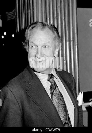 Actor, Vincent Price 1978 Stock Photo - Alamy