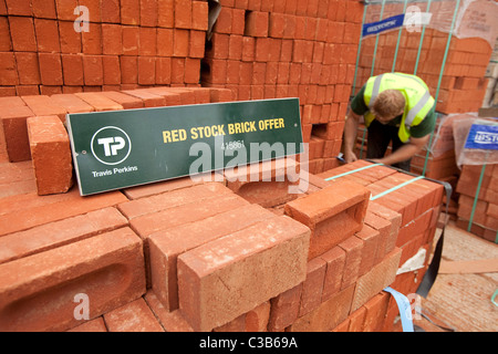 Illustrative image of a Travis Perkins yard. Stock Photo