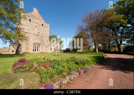 Elsdon Pele Tower, Elsdon, Northumberland Stock Photo - Alamy